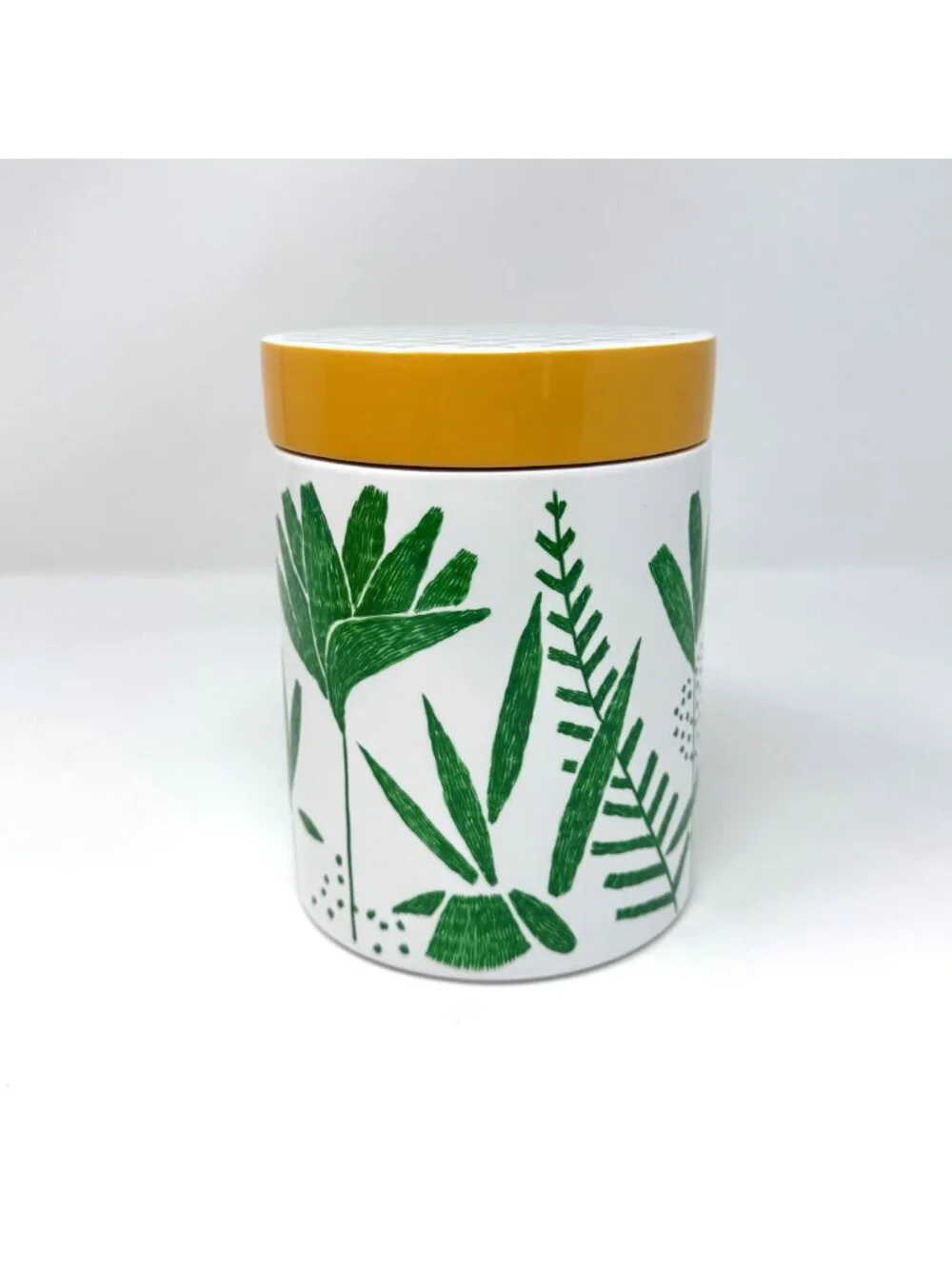 BNIB Hermes Yellow and Green “A Walk in the Garden” Tea Box
